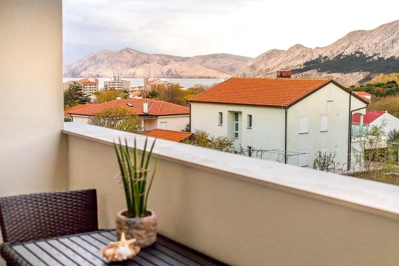 Moderne Ferienwohnung Mit Meerblick, Klima, Wifi Baska  0*, Baska (Krk) Croatia