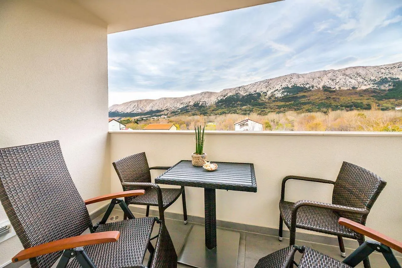 Apartment Moderne Ferienwohnung Mit Meerblick, Klima, Wifi Baska  Croatia